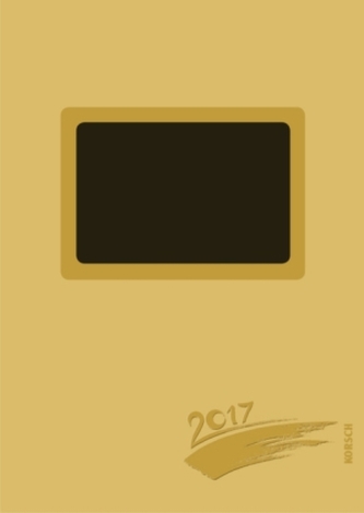 Foto-Malen-Basteln A4 gold gestanzt mit Folienprägung 2017