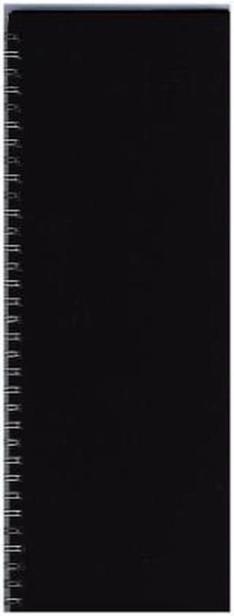 Tischquerkalender Professional Premium schwarz 2017