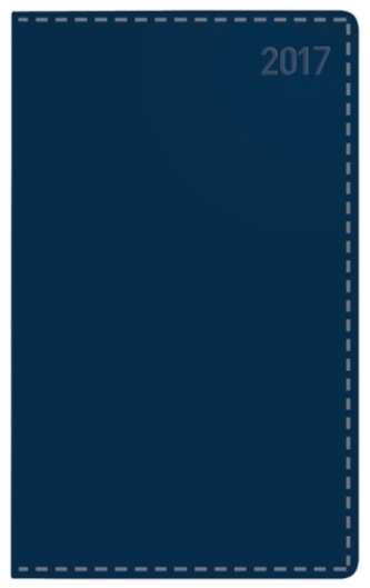 Daily Timer Compact Tizio dunkelblau 2017