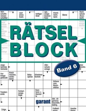 Rätsel Block. Bd.6