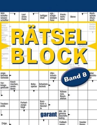 Rätsel Block. Bd.8