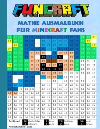 Minecraft Mathe Ausmalbuch Minecraft Mathe Ausmalbuch