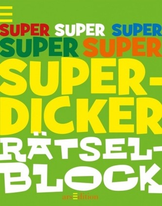 Superdicker Rätselblock Superdicker Rätselblock