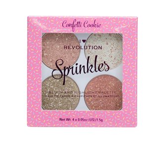 Makeup Revolution London I Heart Revolution Tvářenka Sprinkles 6 g Confetti Cookie pro ženy