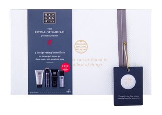 Rituals The Ritual Of Samurai sprchový gel Sport 70 ml + sprchová pěna 50 ml + krém na holení 70 ml + antiperspirant Sport 50 ml