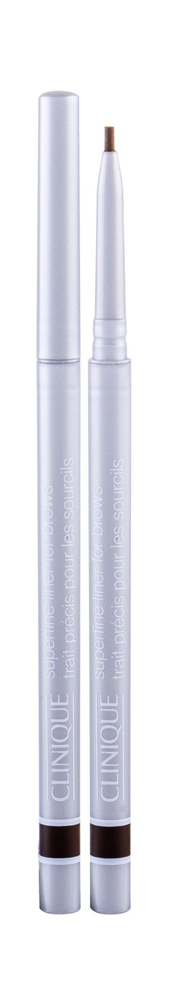 Clinique Superfine Liner For Brows Tužka na obočí 0,06 g 03 Deep Brown pro ženy
