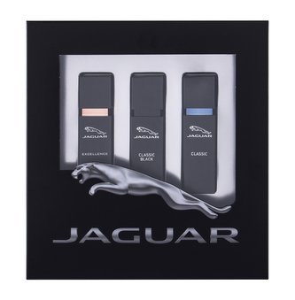 Jaguar Classic Black toaletní voda 15 ml + toaletní voda Classic 15 ml + toaletní voda Excellence 15 ml