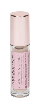 Makeup Revolution London Conceal & Define Korektor 4 g C0.7 pro ženy