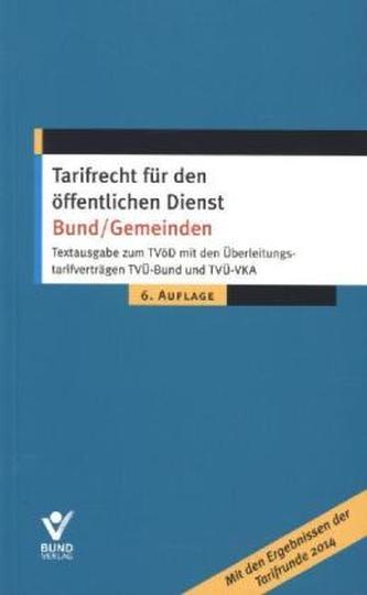 Tarifrecht für den öffentlichen Dienst Bund/Gemeinden