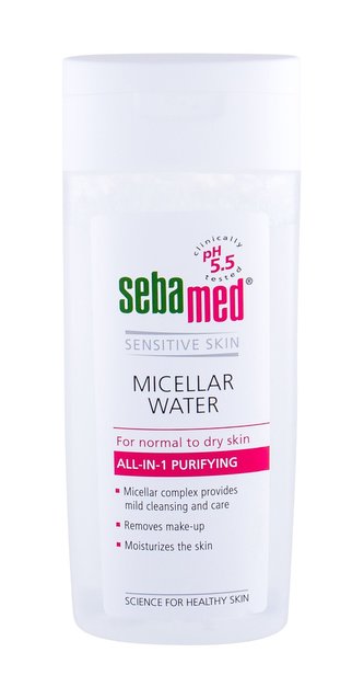 SebaMed Sensitive Skin Micelární voda Micellar Water 200 ml Normal Skin pro ženy
