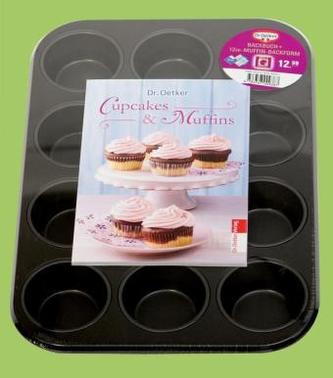 Dr. Oetker Cupcakes & Muffins, m. 12er-Backform