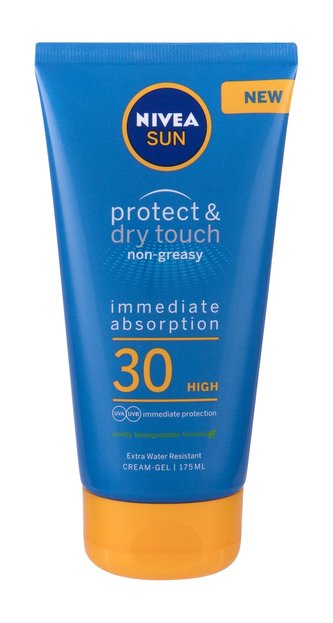 Nivea Sun Opalovací přípravek na tělo Protect & Dry Touch Non-Greasy Cream-Gel 175 ml SPF30 unisex