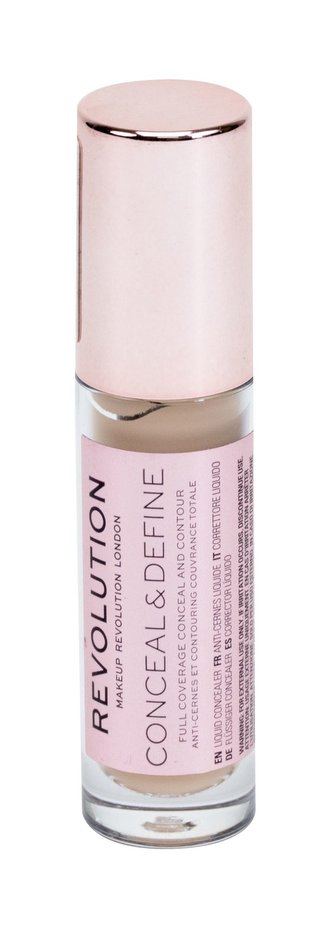 Makeup Revolution London Conceal & Define Korektor 4 g C7.5 pro ženy