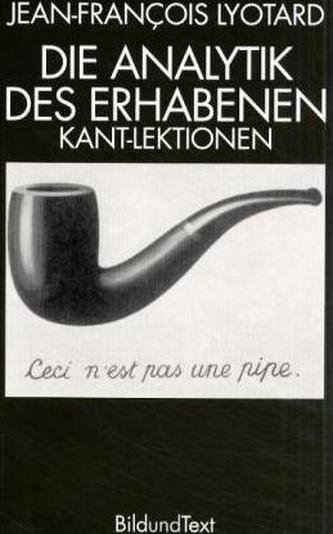 Die Analytik des Erhabenen, Kant-Lektionen