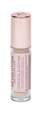 Makeup Revolution London Conceal & Define Korektor 4 g C2.5 pro ženy