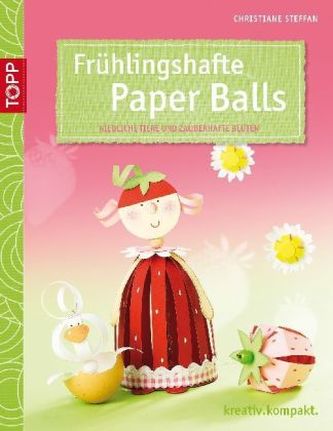 Frühlingshafte Paper Balls