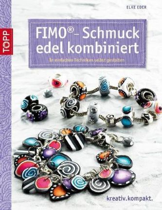 FIMO-Schmuck edel kombiniert