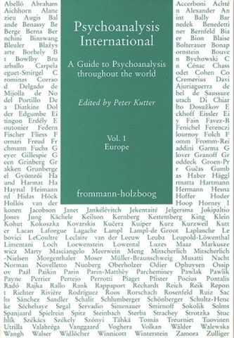 Psychoanalysis International, 2 Vols.
