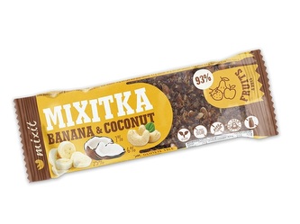 Mixit - Mixitka BEZ LEPKU - Banán + kokos 50 g Mixit - Mixitka BEZ LEPKU - Banán + kokos 50 g