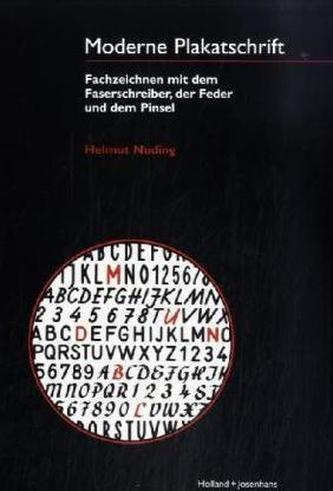 Moderne Plakatschrift