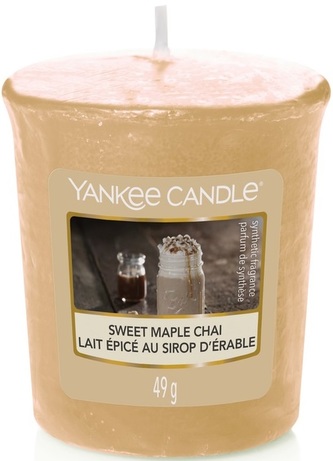 Yankee Candle Votive Candle Sweet Maple Chai 49g