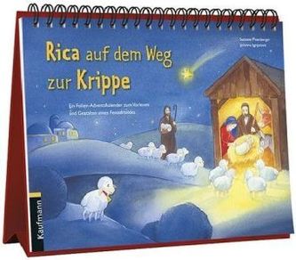 Rica auf dem Weg zur Krippe