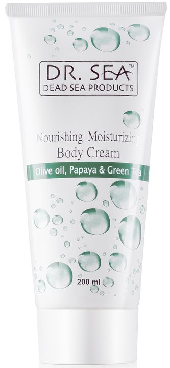 DR. SEA Olive Oil, Papaya & Green Tea Nourishing Moisturizing Body Cream 200ml