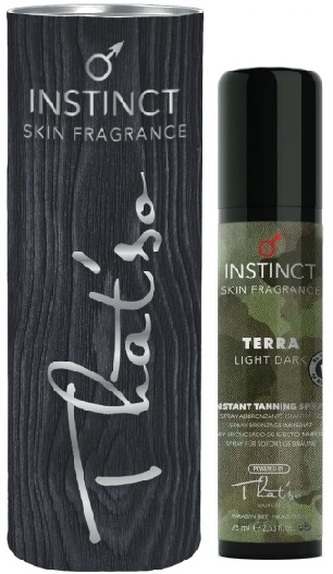 That'so Man Instinct Skin Fragrance Terra Light Dark 75ml + Luxury Pack