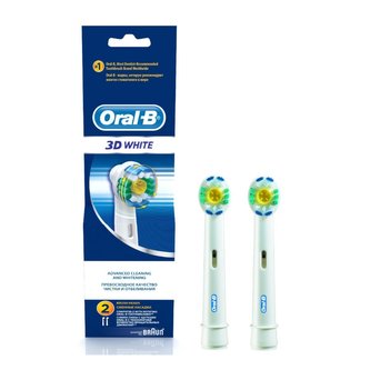 Oral-B 3D White Replacement Brush Heads 2 Pack