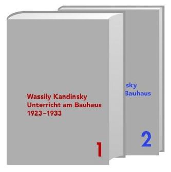 Wassily Kandinsky Unterricht am Bauhaus, 2 Bde.