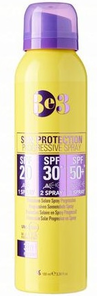 Be3 Normal Skin Sun Protection Progressive Spray SPF 20/30*/50+* 100ml
