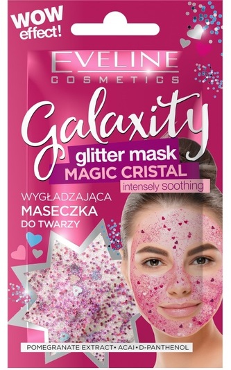 Eveline Galaxity Intensely Soothing Glitter Mask 10ml
