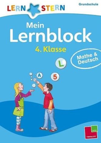 Mein Lernblock 4. Klasse: Mathe & Deutsch