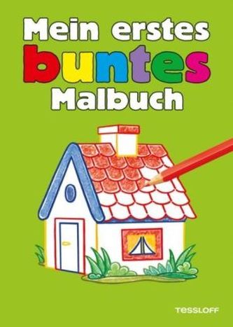 Mein erstes buntes Malbuch. Grün