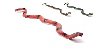 Had Kobra plast 67cm asst 3 barvy na kartě