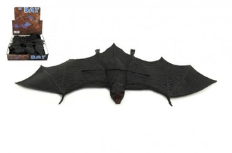 Netopýr na gumě plast 30 cm; 2 druhy - 1 kus