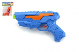 Vodní pistole plast 20cm,t 2 barvy