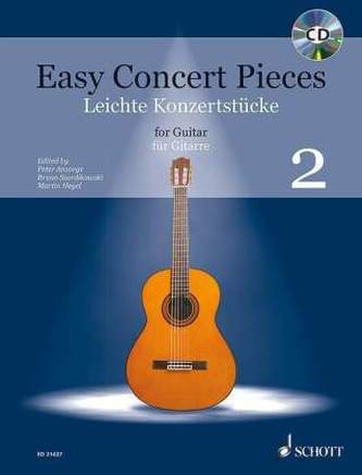 Easy Concert Pieces, für Gitarre, m. Audio-CD. Bd.2
