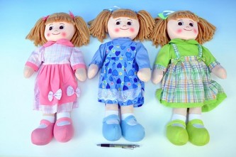 Panenka hadrová holka 50 cm (1ks v sáčku) od 0 měsíců