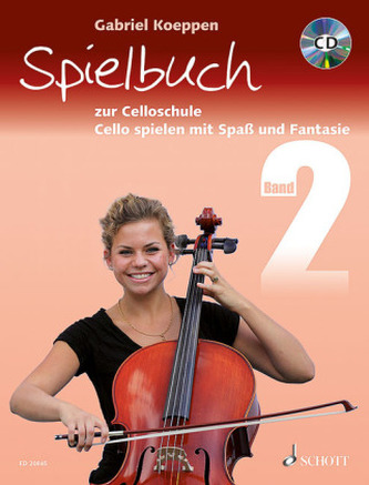Cello spielen mit Spaß und Fantasie, Spielbuch zur Celloschule für 1-3 Violoncelli, teilweise mit Klavier, m. Audio-CD. Bd.2 Cello spielen mit Spaß und Fantasie, Spielbuch zur Celloschule für 1-3 Violoncelli, teilweise mit Klavier, m. Audio-CD. Bd.2