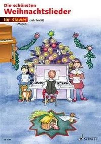 Die schönsten Weihnachtslieder, für Klavier