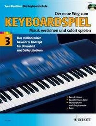 Der neue Weg zum Keyboardspiel, m. Audio-CD. Bd.3