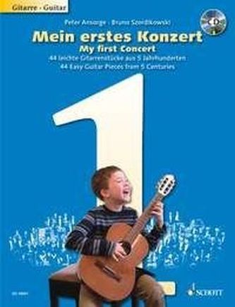 Mein erstes Konzert, Gitarre, m. Audio-CD