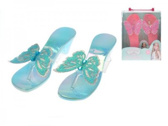 Střevíčky pro princeznu plast 19cm asst 2 barvy v krabičce