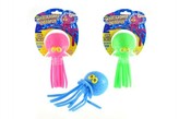 Vodní bomba chobotnice gumová 18cm asst 3 barvy na kartě