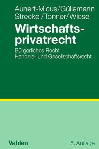 Wirtschaftsprivatrecht