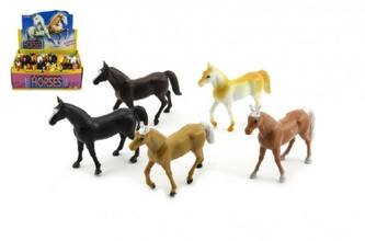 Kůň plast 10cm - 1 kus