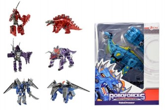 Dinosaurus/robot transformer 18 cm, 4 druhy (1ks v krabici) Dinosaurus/robot transformer 18 cm, 4 druhy (1ks v krabici)