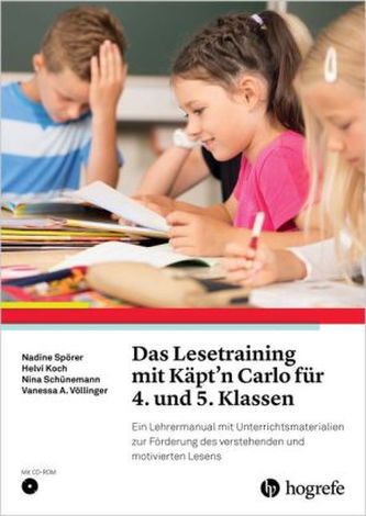 Das Lesetraining mit Käpt'n Carlo für 4. und 5. Klassen, m. CD-ROM