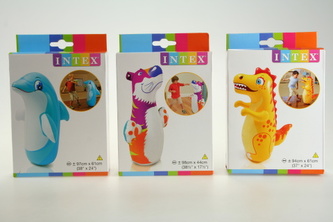 Zvířátko boxovací nafukovací, 3 druhy 3+ - 1 kus